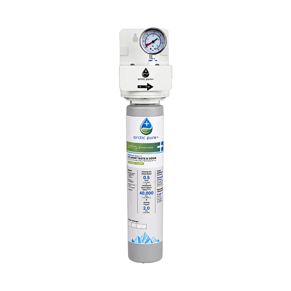 Manitowoc AR-40000-P Water Filter Assembly Kit for Machines 1000-2500 lbs/day 1 ar40000p