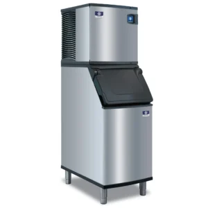 Manitowoc IDP0420W 22″ Dice Water-Cooled Ice Machine with 383 lbs Storage Bin (D420) – 420 lbs/day