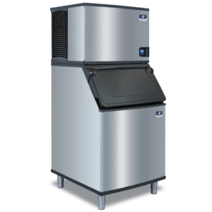 Manitowoc IDP0450W 30″ Dice Water-Cooled Ice Machine with 532 lbs Storage Bin (D570) – 450 lbs/day