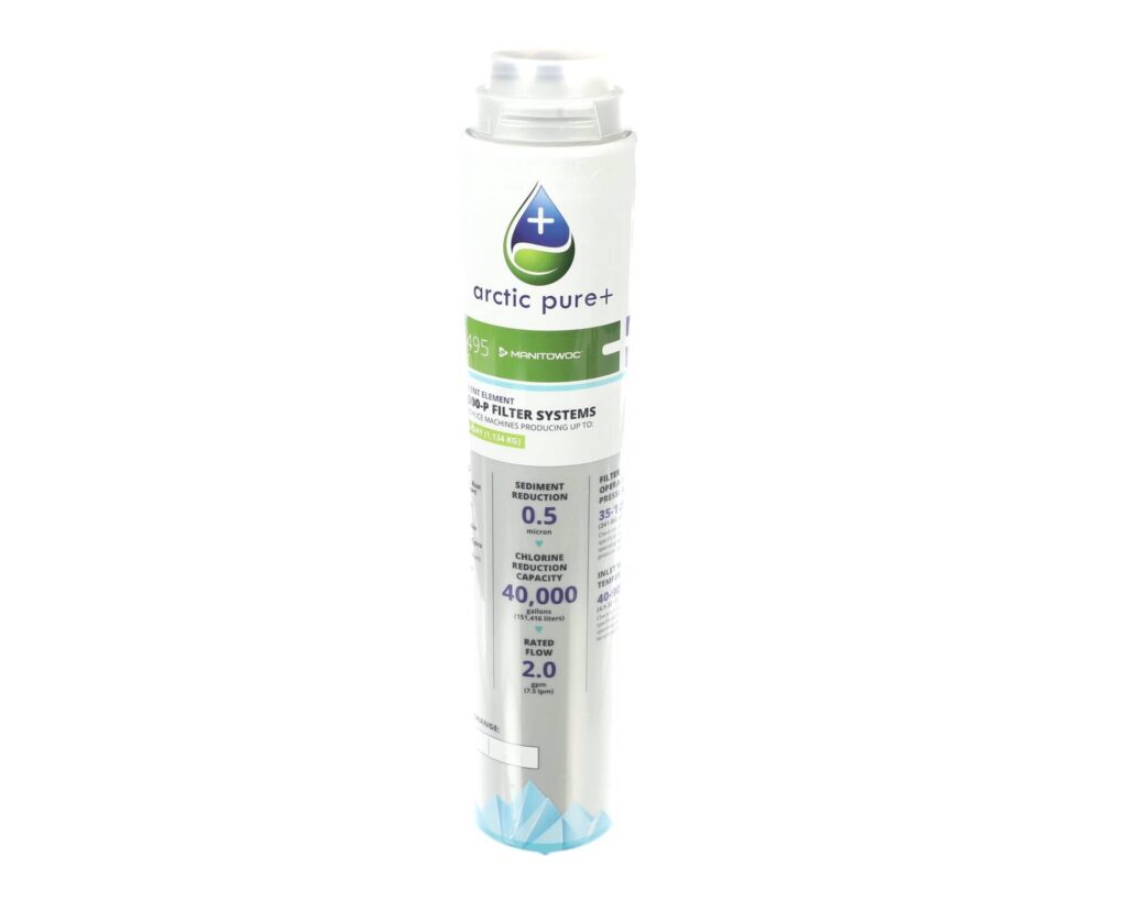 Manitowoc K00495 Replacement Water Filter Cartridge for AR-40000-P 1 Manitowoc Arctic Pure+ AR-40000-P replacement water filter cartridge