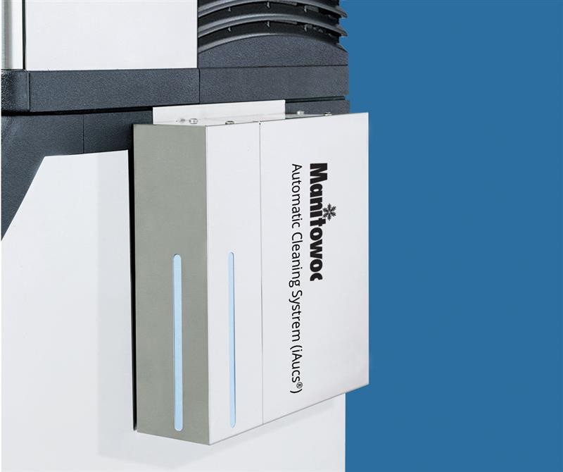 Manitowoc IBAUCS-161 Automatic Cleaning System 115v for Indigo IB Series 1 Manitowoc iAuCS automatic cleaning system mounted on an ice machine