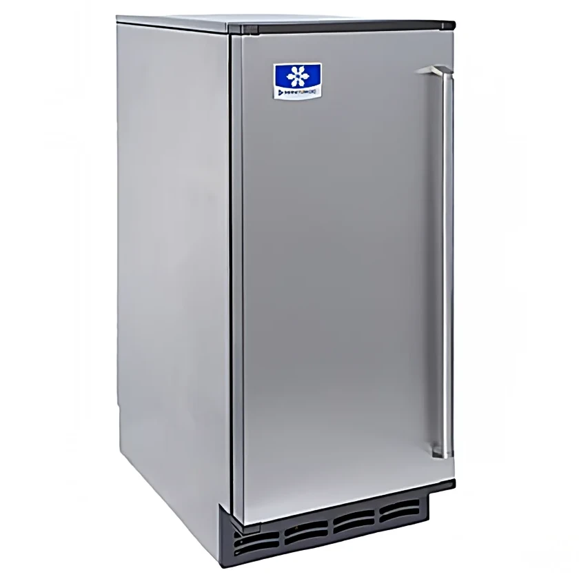 Manitowoc USE0050A 15" Square Air-Cooled Undercounter Ice Machine w/Drain Pump - 25 lbs Storage, 41 lbs/day 1 use050 01